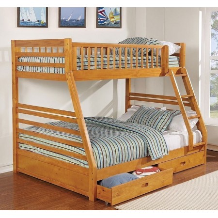 B129 Oak : Giường 2 Tầng Leo Thang - 1m / 1m4 B129 Oak : Giường 2 Tầng Leo Thang - 1m / 1m4